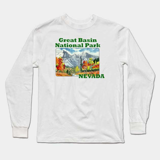 Great Basin National Park, Nevada Long Sleeve T-Shirt by MMcBuck